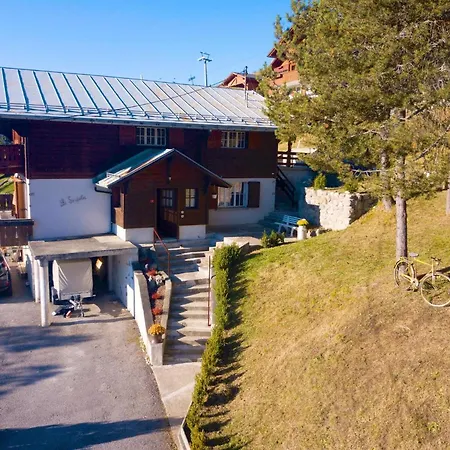 Chalet 6 Personnes Avec Sauna Leysin Exterior photo